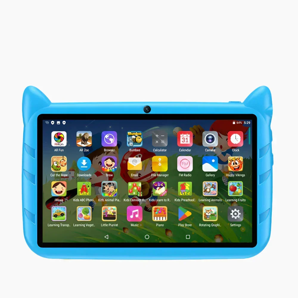 64GB Android Tablet for Kids – 7-Inch Display with WiFi Connectivity