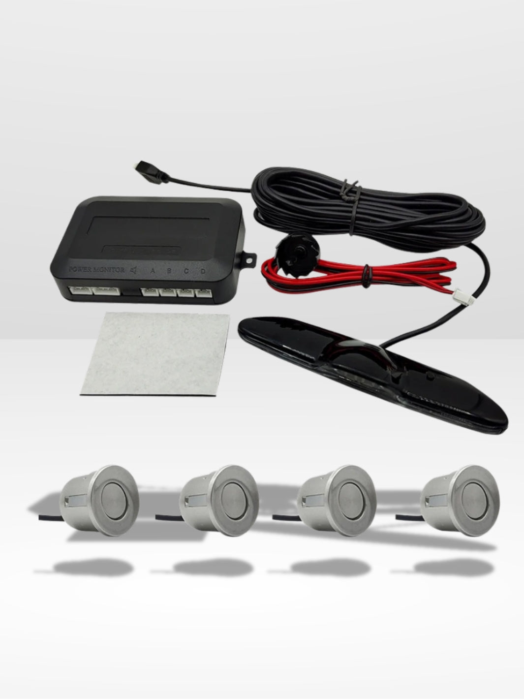 LED Display Parking Assistant with Reverse Radar System