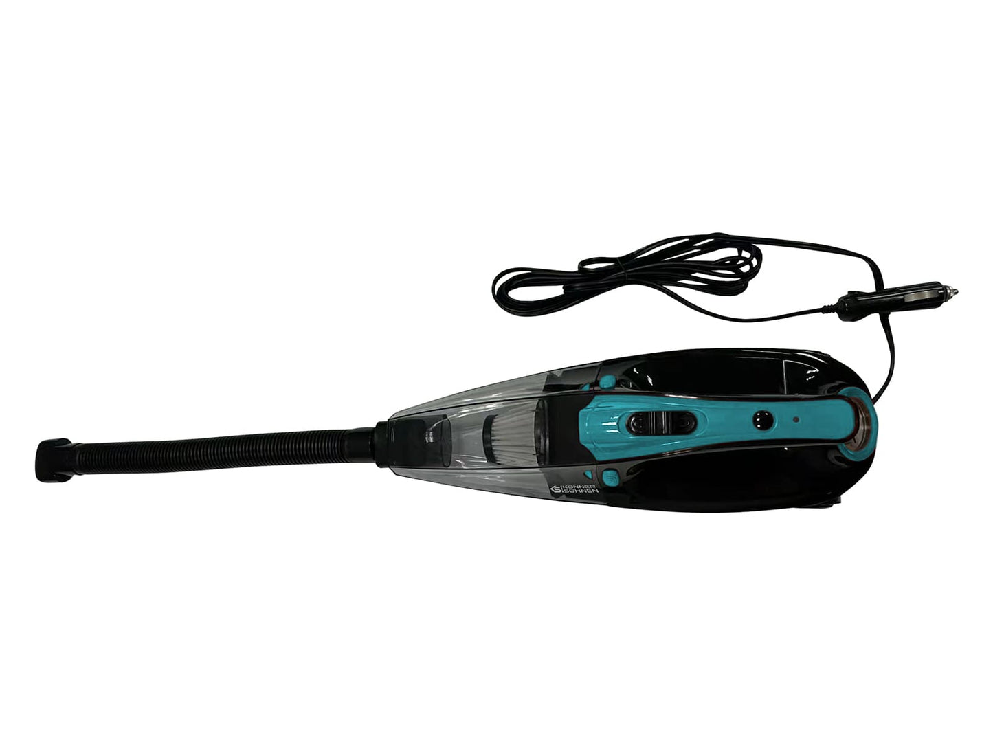 Compact 4-in-1 Car Vacuum with Air Compressor & HEPA Filter