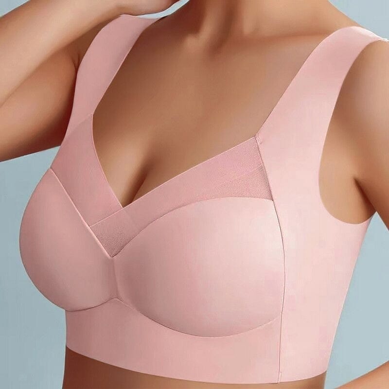 Seamless Wireless Comfort Bra – Breathable, Supportive, All-Day Invisible Hold – Buy 2, Get 1 Free