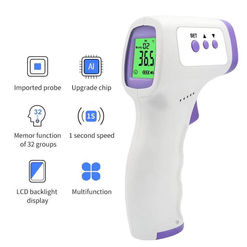 Infrared Contactless Baby Thermometer – 1-Second Readings, UK