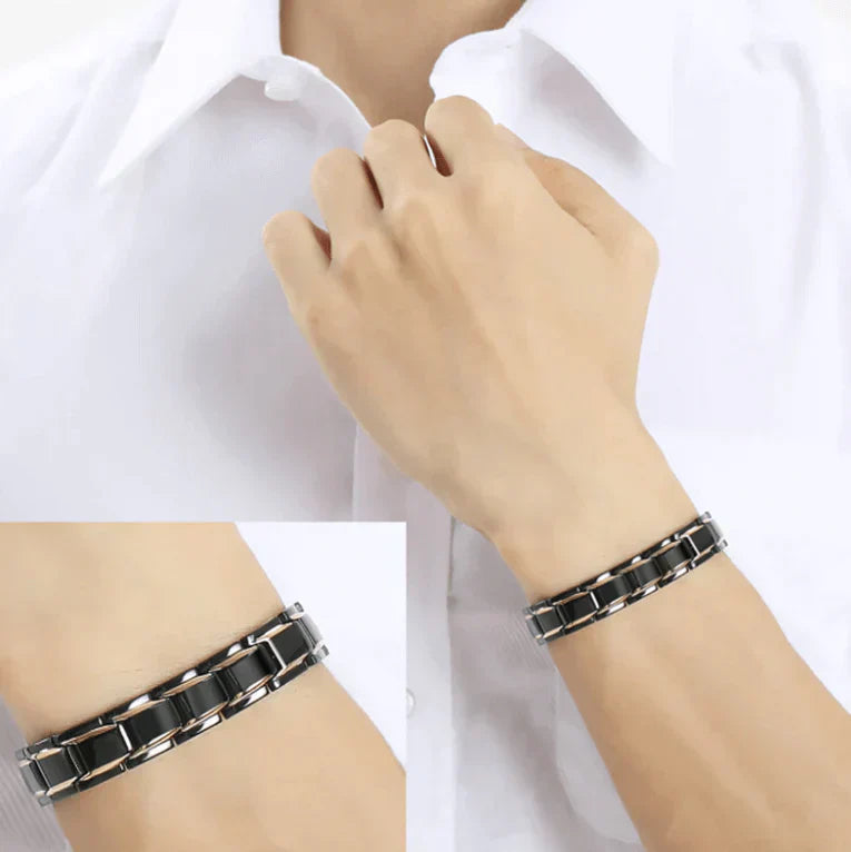 Adjustable Magnetic Bracelet for Men and Women - Stylish and Comfortable