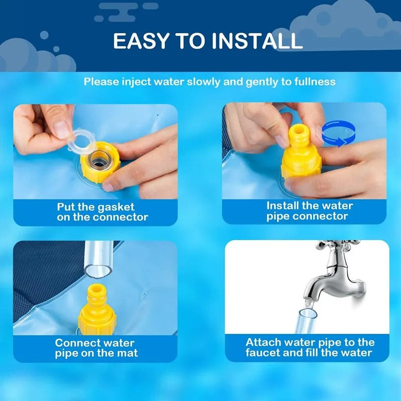 PawSplash Water Play Pool for Dogs