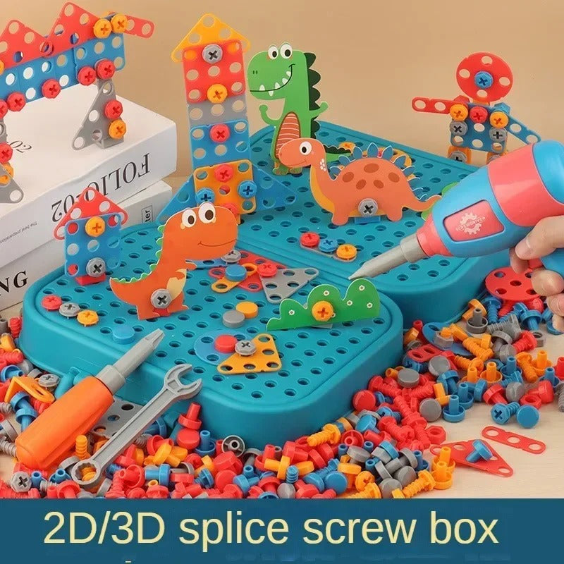 Creative Building Set for Kids - Dino Construction Toy