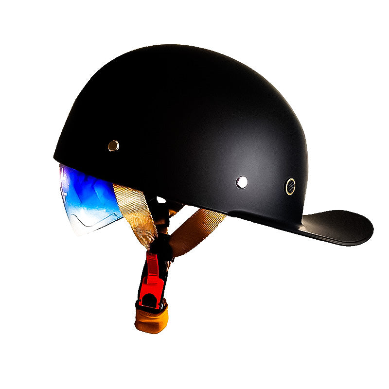 Motorcycle Baseball Helmet - DOT Certified
