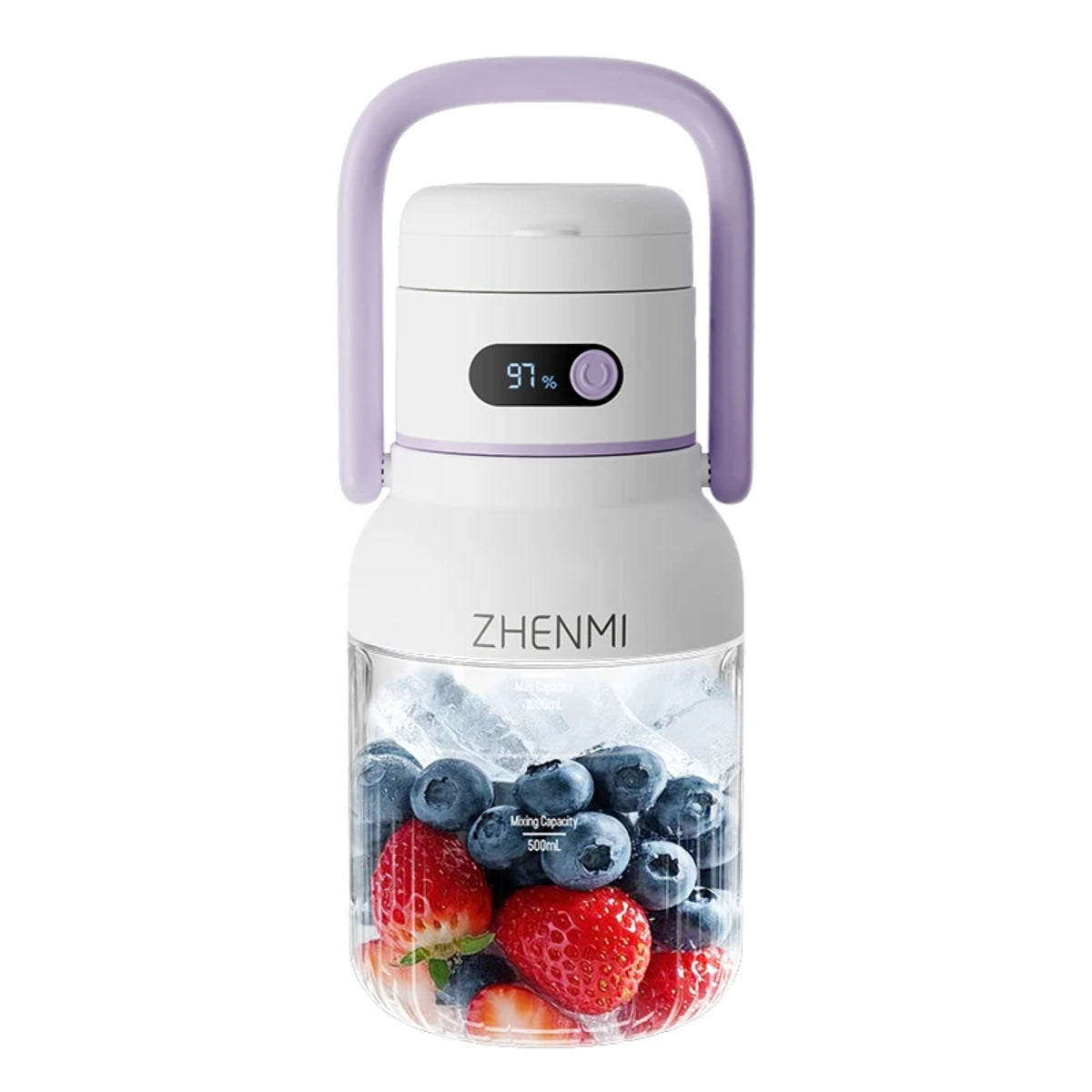 Rechargeable USB-C Portable Blender - 33 Oz Smoothie Maker with Easy Clean