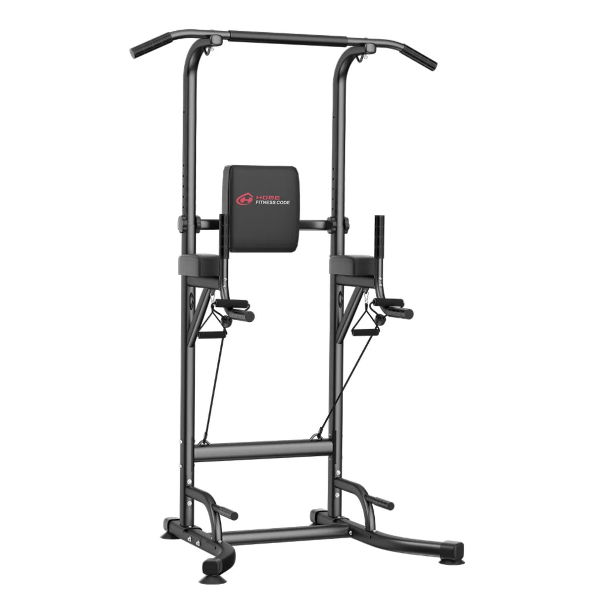 Adjustable Dip Station with Pull-Up Bar and Ab Exercise Equipment