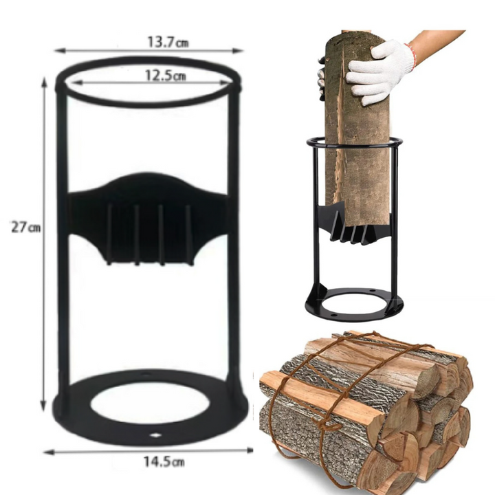 Efficient and Durable Wood Splitter for Log Processing