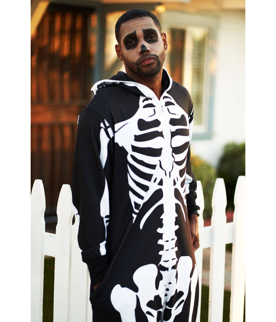 Full-Body Spooky Skeleton Suit – Creepy Halloween Outfit