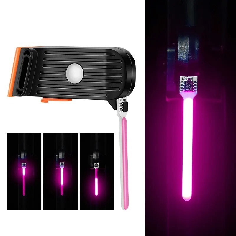 Rechargeable Bicycle Tail Light for Enhanced Safety