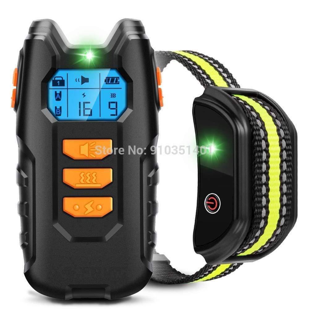 Rechargeable Waterproof Remote Dog Training Collar with Shock and Vibration for All Sizes