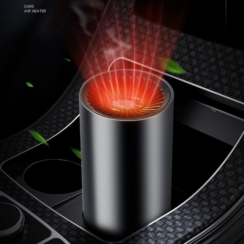 Compact 12V Car Climate Control Heater and Fan