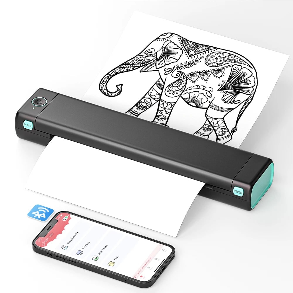 Compact Wireless Printer for Effortless Mobile Printing