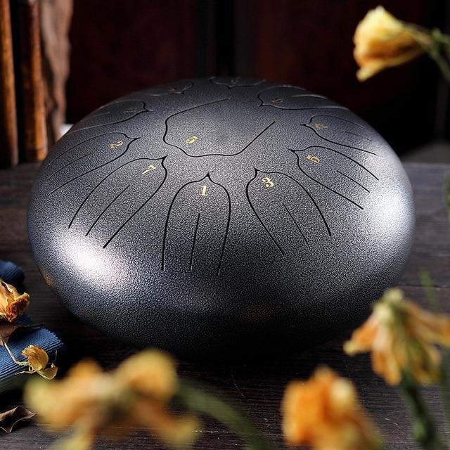 8-Tone Steel Tongue Drum - 6 Inch Musical Instrument