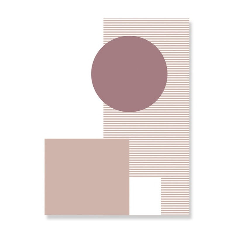 Vibrant Geometric Canvas Art for Stylish Interiors