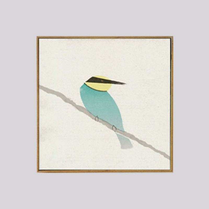 Canvas Wall Art featuring Robin and Bee-Eater Birds