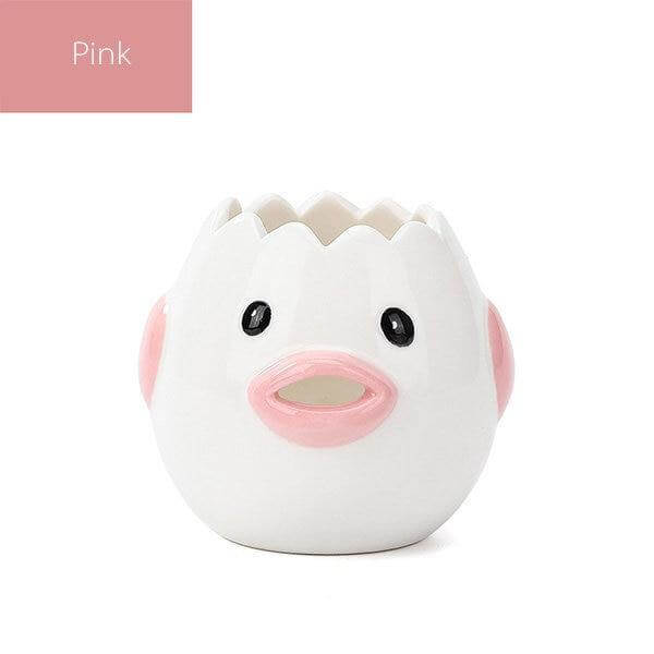 Adorable Chicken Egg Yolk Separator in Cartoon Design