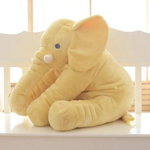 Plush Elephant Pillow for Cozy Comfort and Decorative Relaxation