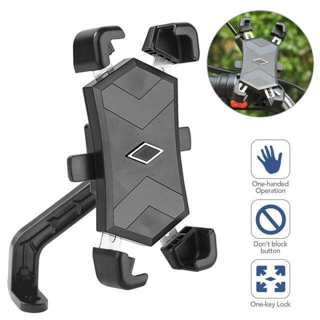 360-Degree Adjustable Bicycle Phone Mount