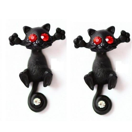 Stud Cat Earrings - Jewelry for Cat Lovers