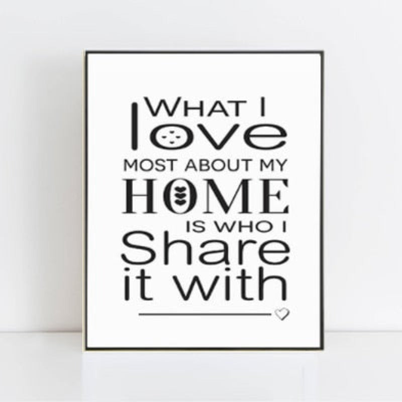 Canvas Wall Art Print - Be Yourself Design