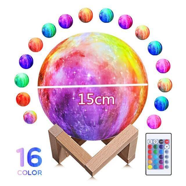 3D Lunar Night Light
