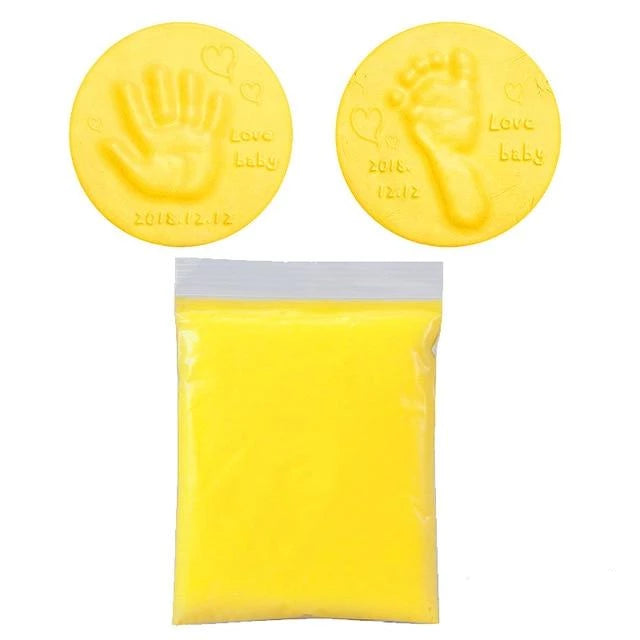 Hand and Foot Print Imprint Record for DIY Keepsakes