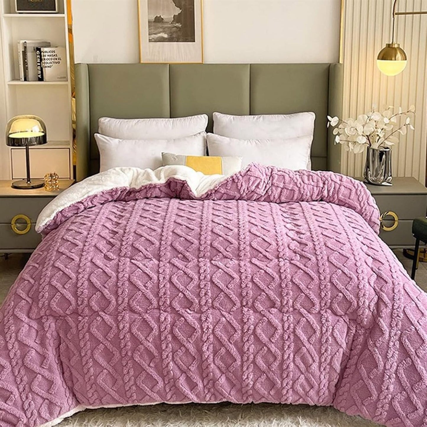 Luxurious Warmth Reversible Blanket
