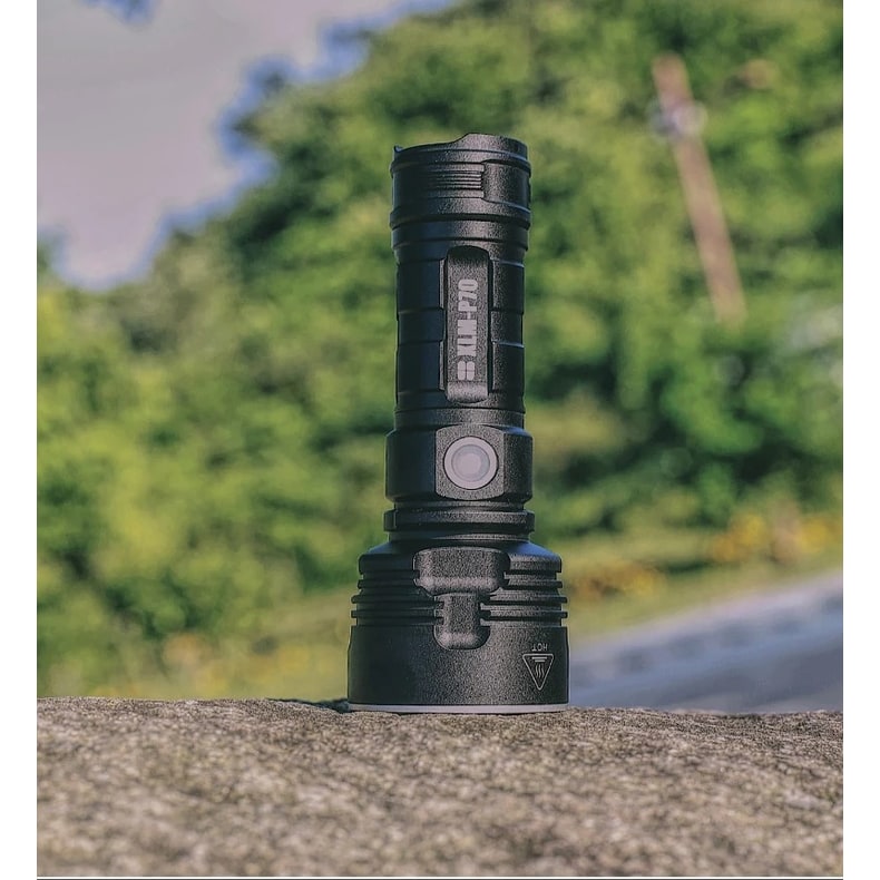 High-Powered Tactical Rechargeable Torch with Durable Design