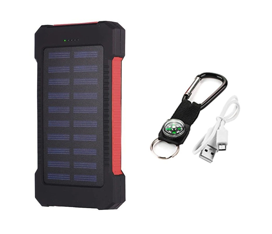 Compact Solar Charger for On-the-Go Power