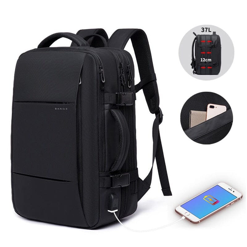 Compact Travel Backpack for Airplane Use