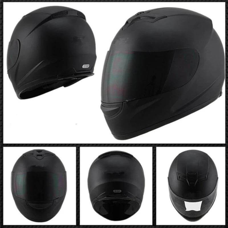Smart Bluetooth-Enabled Full Face Motorcycle Helmet