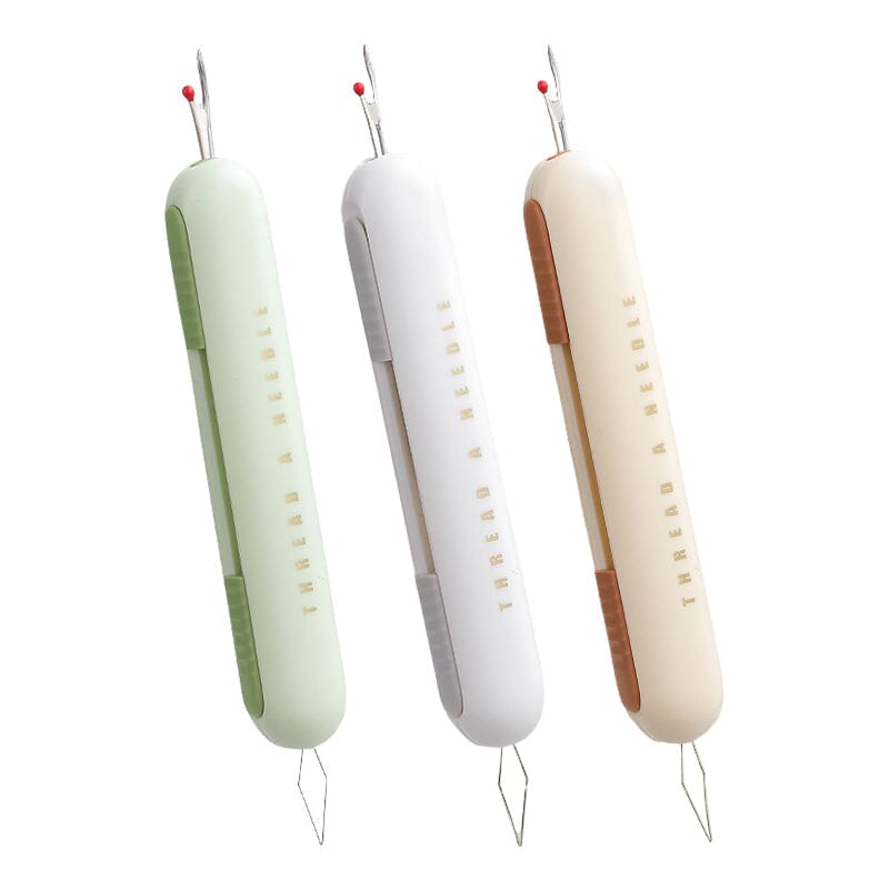 Dual Function Needle Threader and Stitch Remover Tool