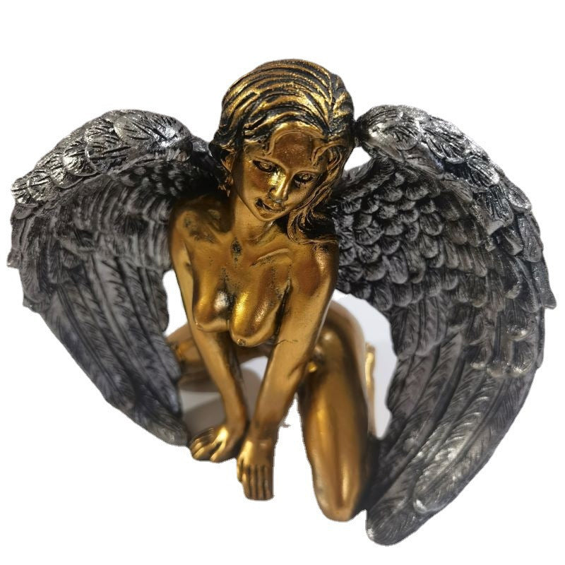 Kneeling Cloak with Wings and Hat for Women – Art Angel Design