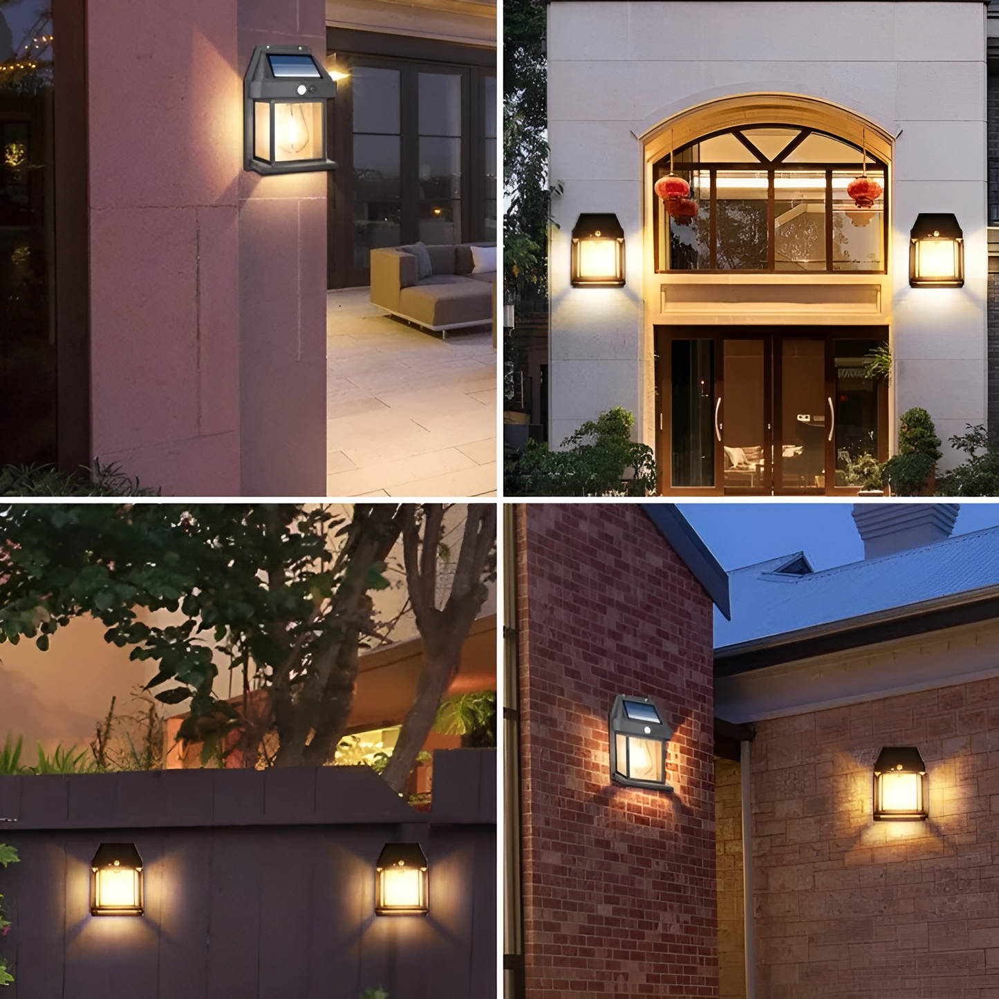 Outdoor Solar Wall Light – Eco-Friendly Design