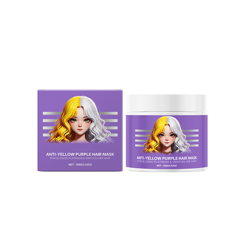 CoolTone Hair Mask for Radiant Blondes & Grays | Violet Color Care