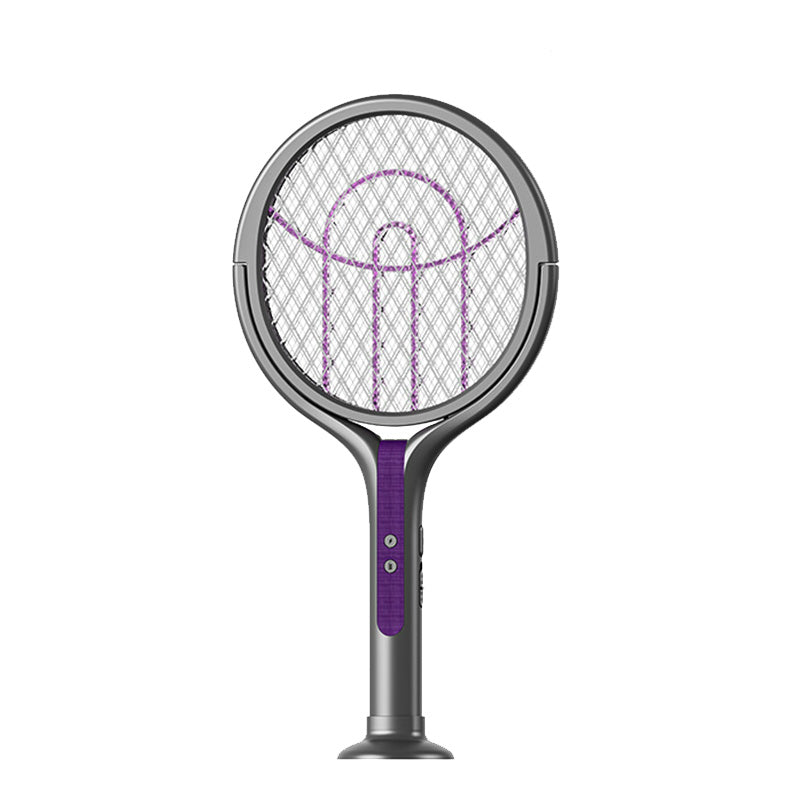 Electric Swatter and Mosquito Trap with UV Light – 2-in-1 Device