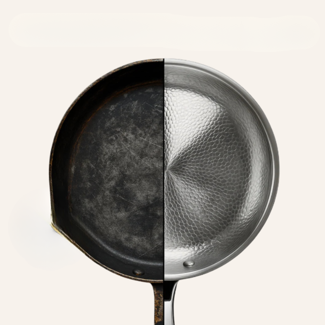 Elegant Induction-Capable Frying Pan with Textured Finish