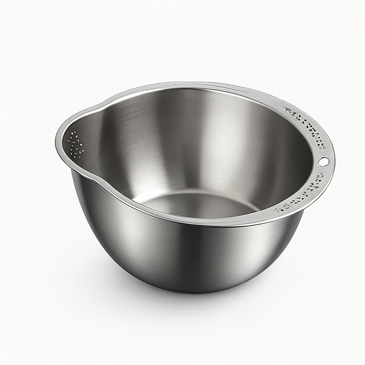 Stainless Steel Colander and Strainer Bowl for Kitchen Washing