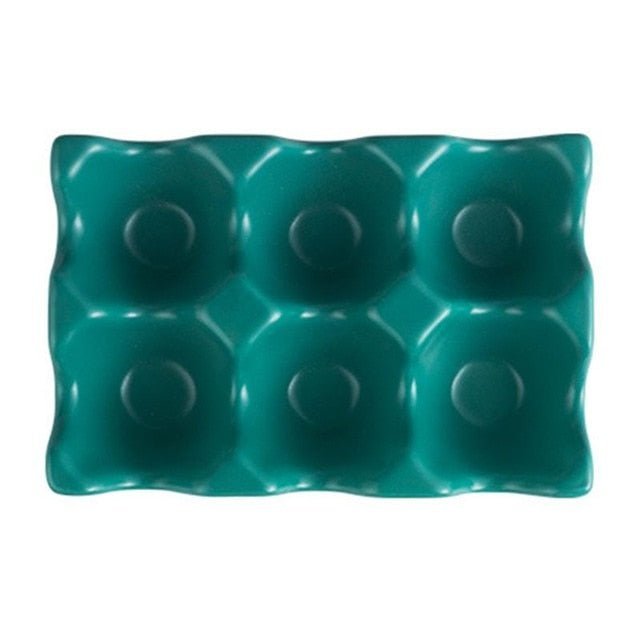 Egg Holder in Pastel Ceramic Design