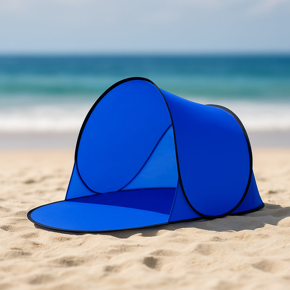 Foldable Face Screen Parasol with UV Protection and Phone Window