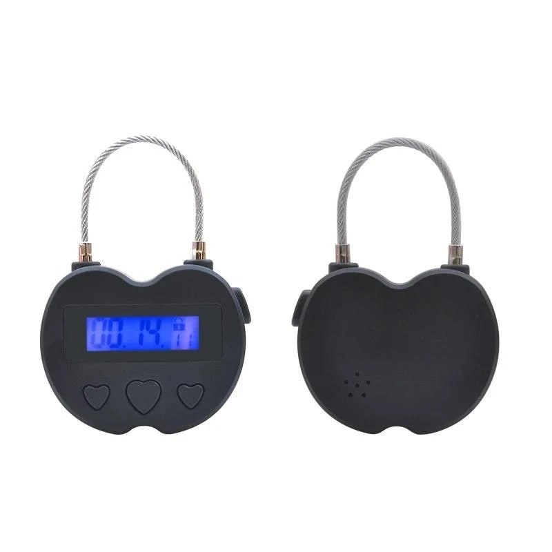 Smart Countdown Lock with Cable Shackle for Enhanced Security