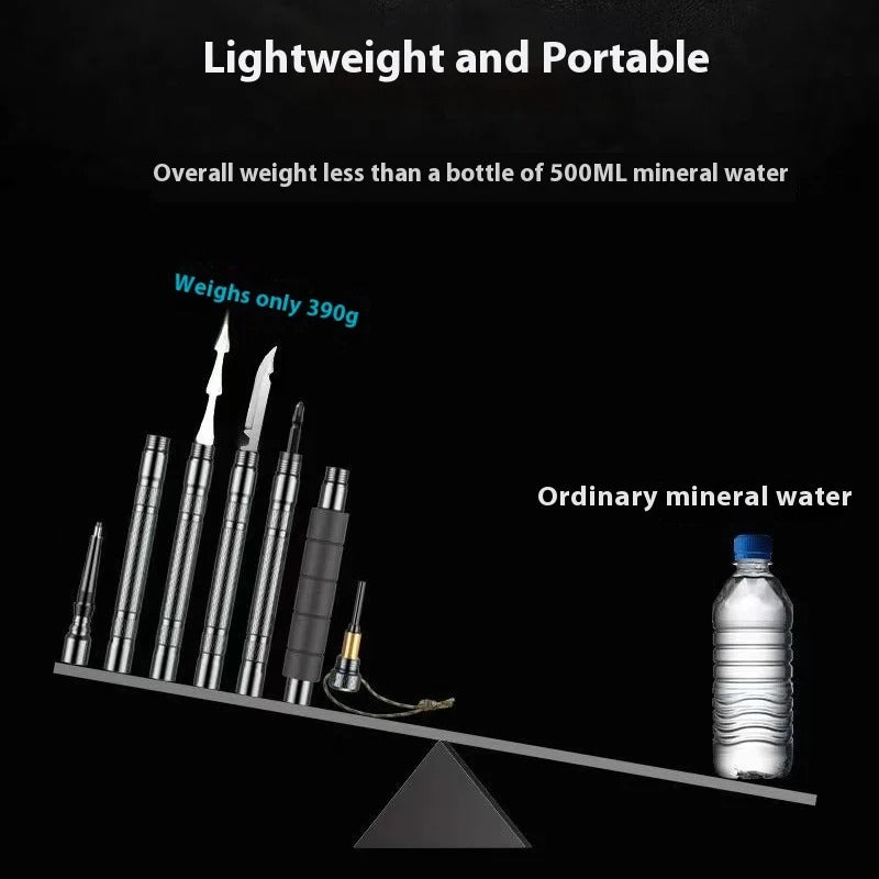 Multifunctional Tactical Hiking Pole for Adventure and Survival