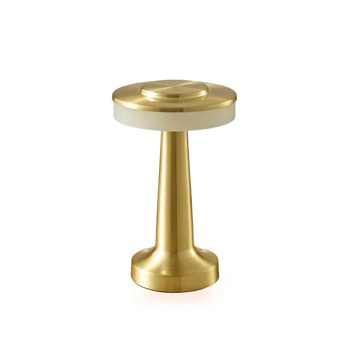 Touch-Controlled Metal LED Table Lamp with Adjustable Brightness