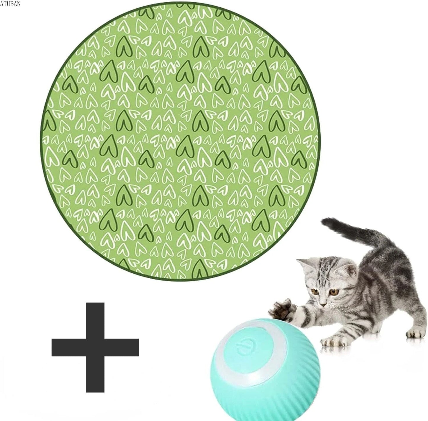 Electric Self-Rolling Cat Toy - KittyBall with 50% Discount
