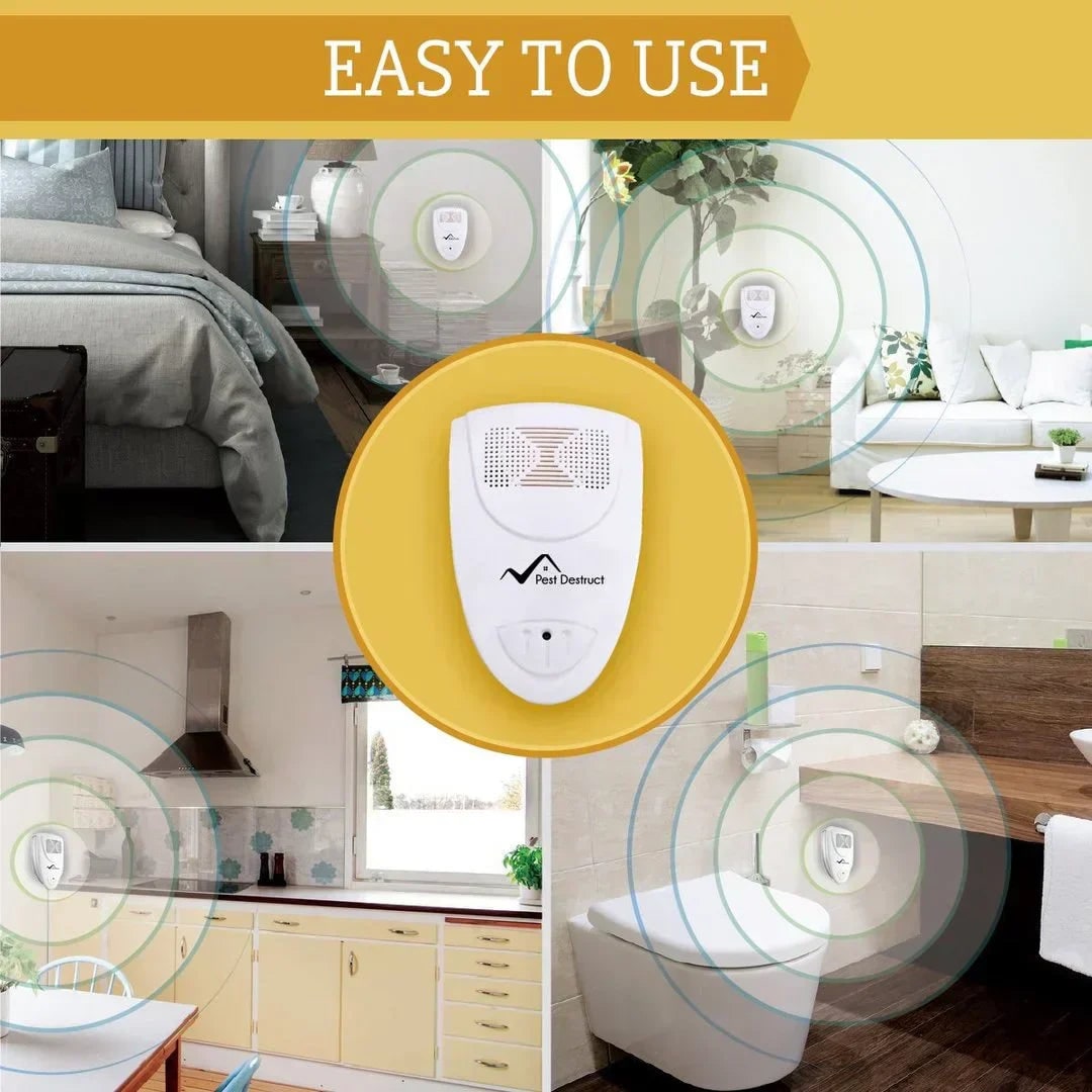 Smart Sonic Pest Defense Plug with LED Status Light