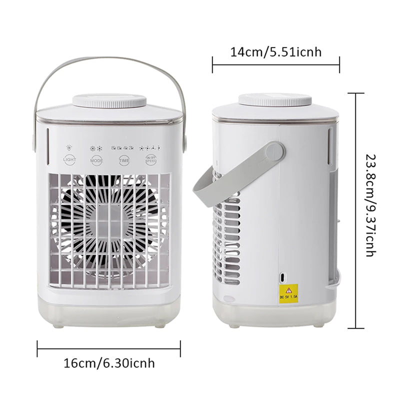 Vapor Fan for Cooling and Air Circulation
