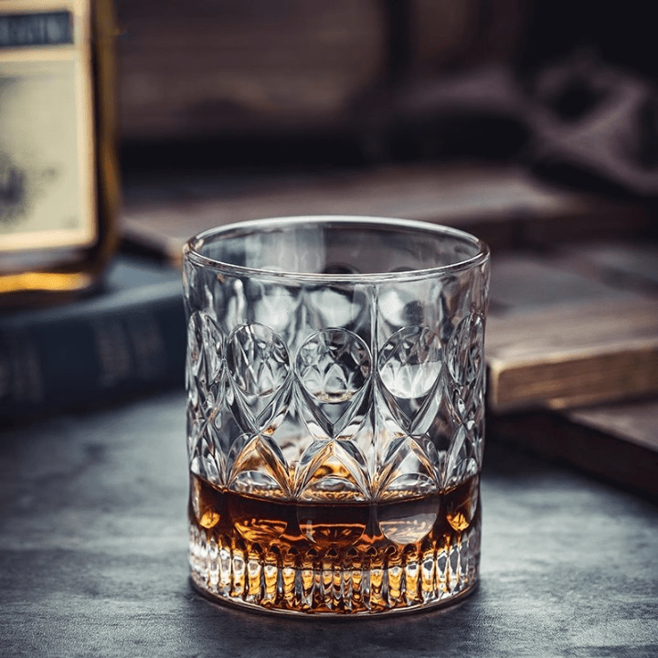 Handcrafted Crystal Tumbler – Elegant Design for Fine Beverages