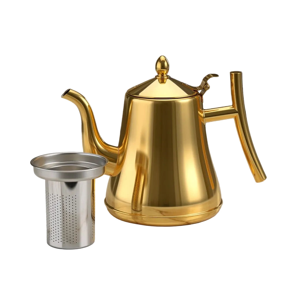 Stainless Steel Kettle with Infuser | Perfect for All Heat Sources