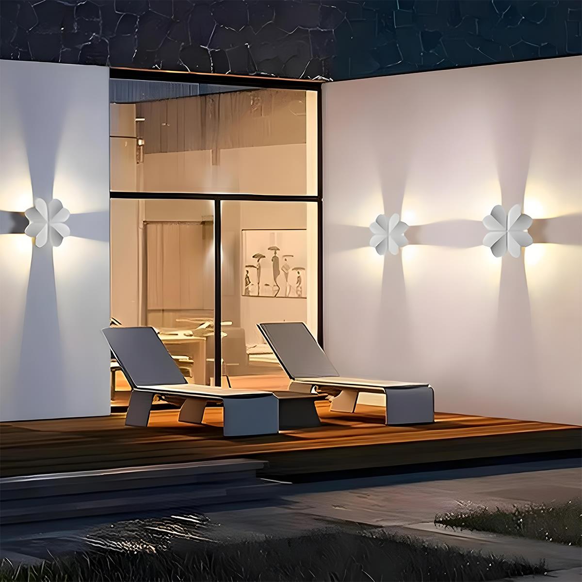 LED Wall Light for Outdoors | Design Featuring Animal Silhouette